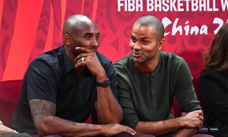Kobe Bryant y Tony Parker_